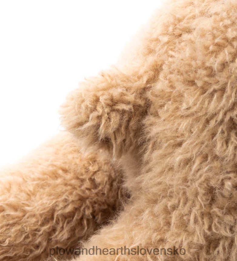 Plow & Hearth allie alpaka plyšový vankúš na zvieracie telo - opálený 6P208P2489 domáce potreby