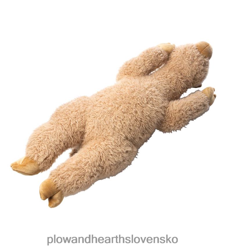 Plow & Hearth allie alpaka plyšový vankúš na zvieracie telo - opálený 6P208P2489 domáce potreby