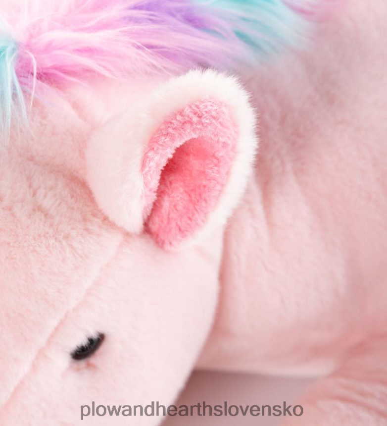 Plow & Hearth jednorožec nadrozmerný plyšový vankúš na zvieracie telo 6P208P2490 domáce potreby