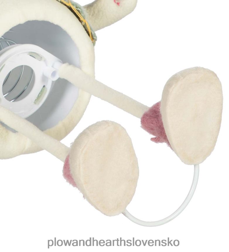 Plow & Hearth bobujúci zajačiky, sada 2 kusov 6P208P2397 domáce potreby