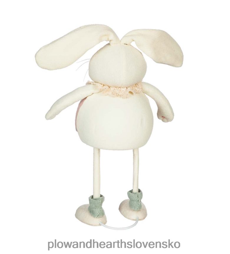 Plow & Hearth bobujúci zajačiky, sada 2 kusov 6P208P2397 domáce potreby