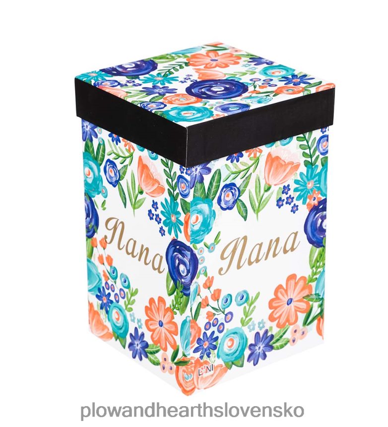 Plow & Hearth kvetinová 17 oz. keramický cestovný pohár v darčekovej krabičke - mama 6P208P2336 domáce potreby