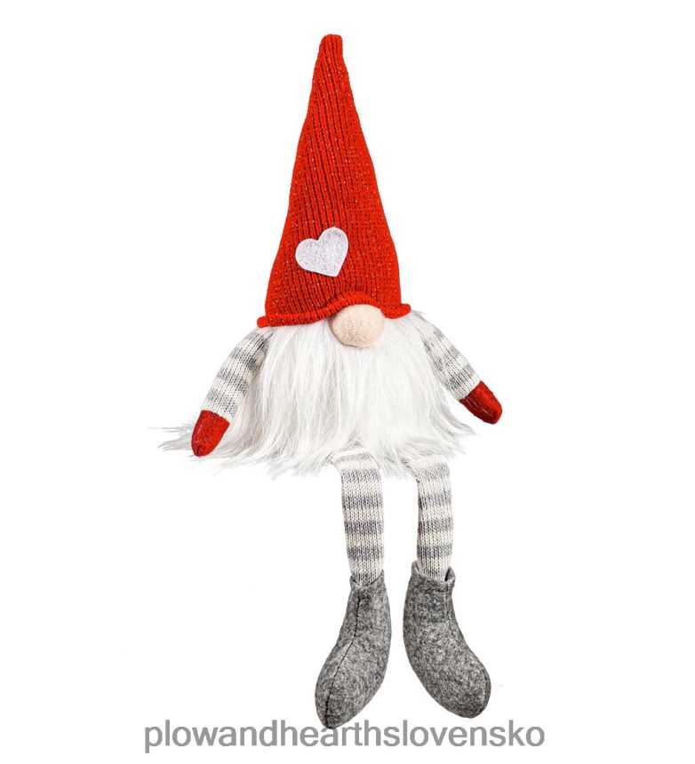 Plow & Hearth svietiaci valentínski škriatkovia s visiacimi nohami, sada 2 kusov 6P208P2389 domáce potreby