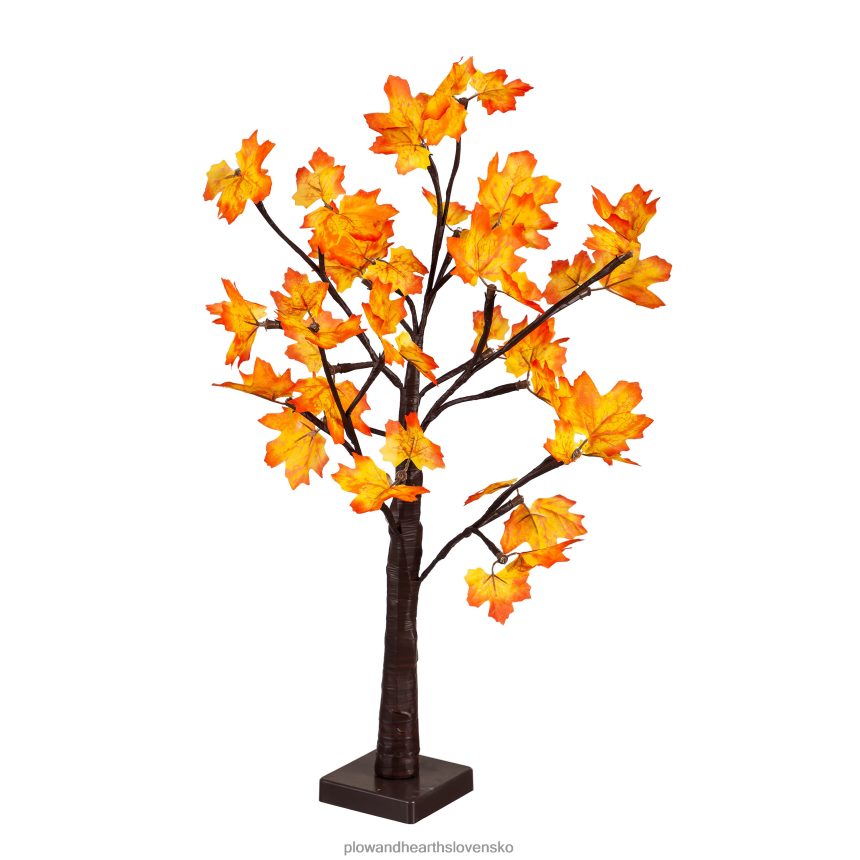 Plow & Hearth vnútorný/vonkajší osvetlený stolový javor s 24 svetlami 6P208P2348 domáce potreby