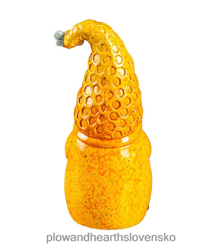 Plow & Hearth zapálený keramický plástový trpaslík 6P208P2383 domáce potreby