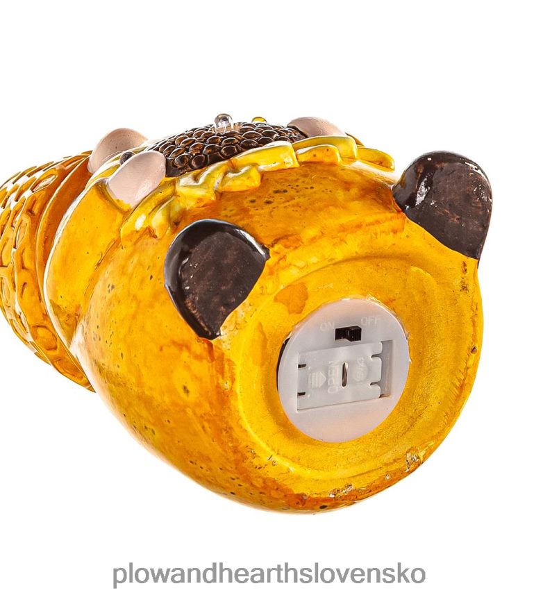 Plow & Hearth zapálený keramický plástový trpaslík 6P208P2383 domáce potreby