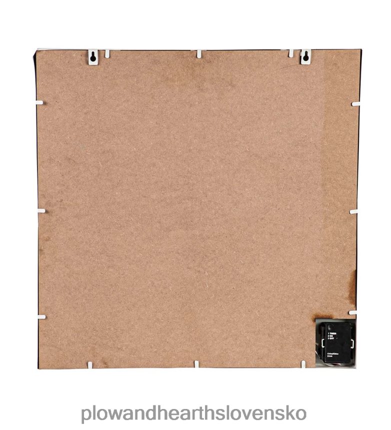 Plow & Hearth osvetlené kovové motýľové nástenné umenie 6P208P2421 domáce potreby