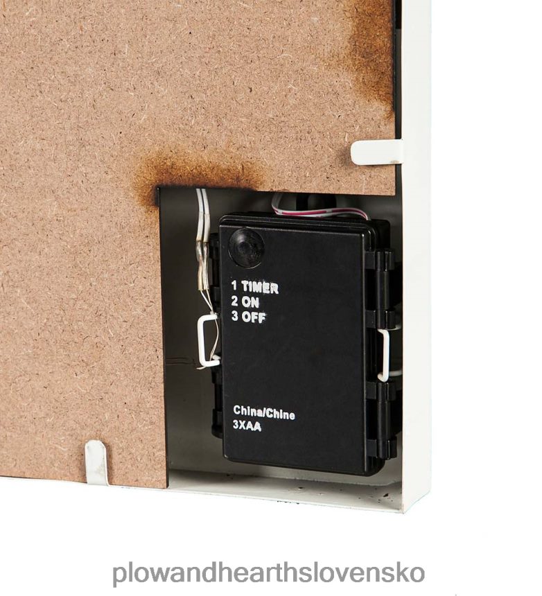 Plow & Hearth osvetlené kovové motýľové nástenné umenie 6P208P2421 domáce potreby