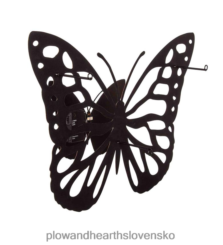 Plow & Hearth osvetlené laserom vyrezané motýľové nástenné umenie 6P208P2387 domáce potreby