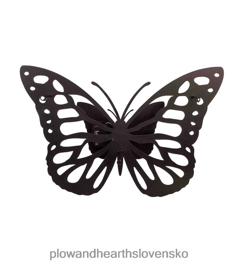 Plow & Hearth osvetlené laserom vyrezané motýľové nástenné umenie 6P208P2387 domáce potreby