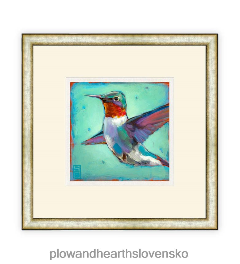 Plow & Hearth pátranie po kvetoch som zarámoval nástennú maľbu 6P208P2506 domáce potreby