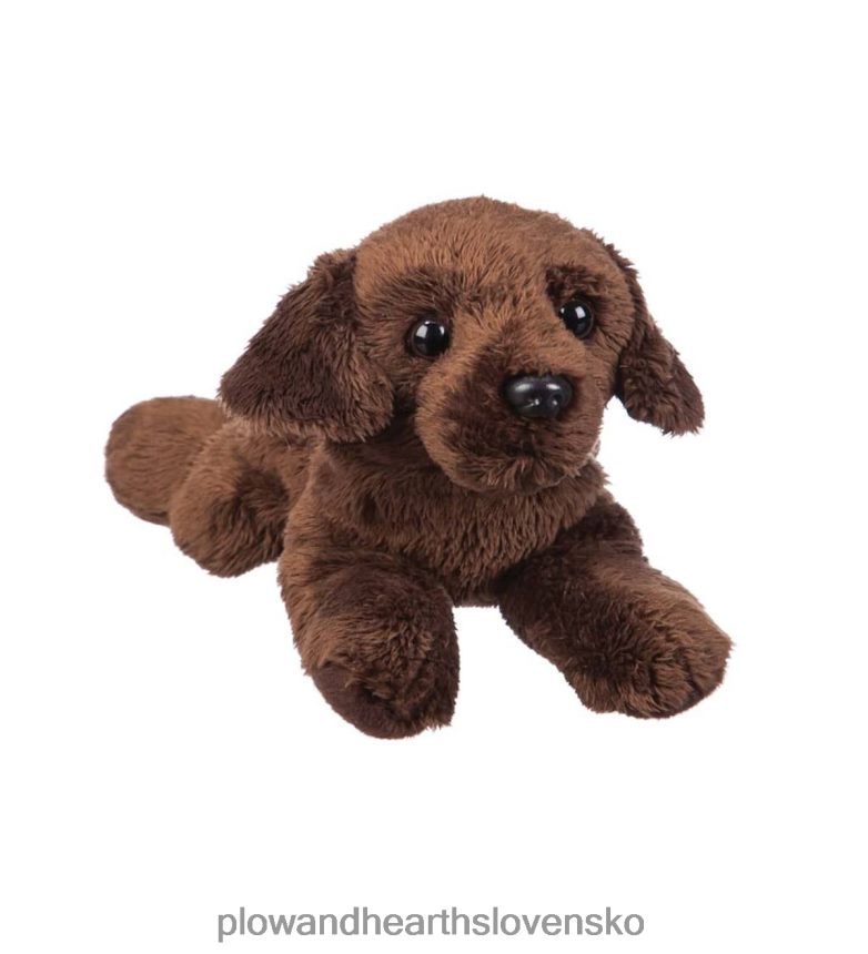 Plow & Hearth plyšový sedací vak z čokoládky 6P208P3095 domáce potreby