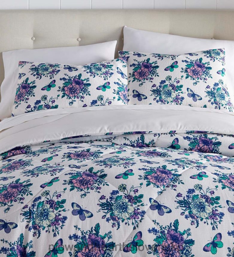 Plow & Hearth Súprava prikrývok emma seersucker 6P208P2673 domáce potreby