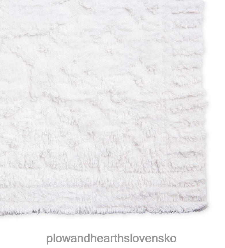 Plow & Hearth juliet všívaná bavlnená ženilka štandardná prelis - biela 6P208P3125 domáce potreby