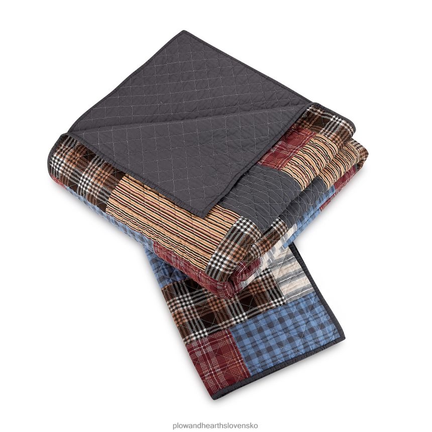 Plow & Hearth prikrývka do kabínky 3-dielna súprava - plná/kráľovná 6P208P2653 domáce potreby