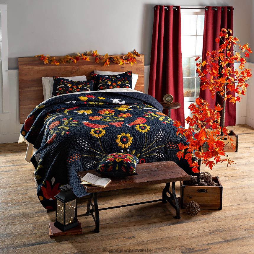 Plow & Hearth súprava ľudového umenia ansley 6P208P2649 domáce potreby