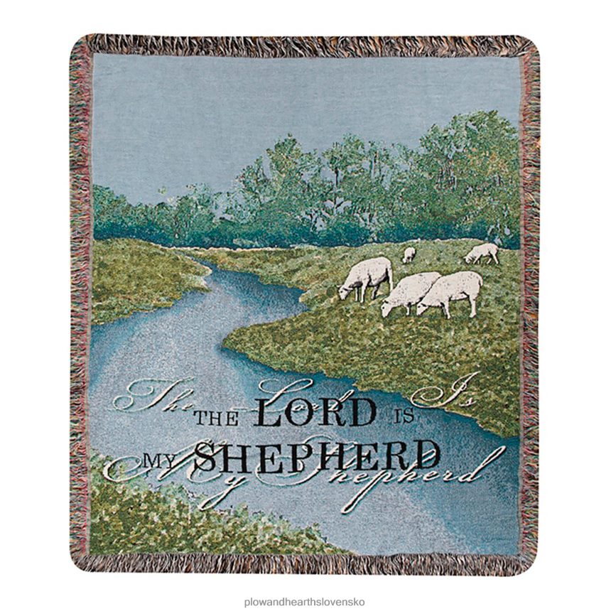 Plow & Hearth usa-made pán je môj pastiersky bavlnený gobelín 6P208P2698 domáce potreby