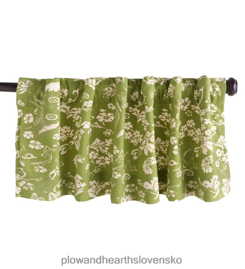 Plow & Hearth kvetinový damaškový vreckový zateplený záclonový drapák, 42