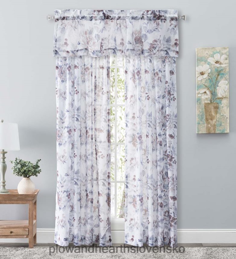 Plow & Hearth nápaditý priesvitný vreckový drapák na prúty, 54