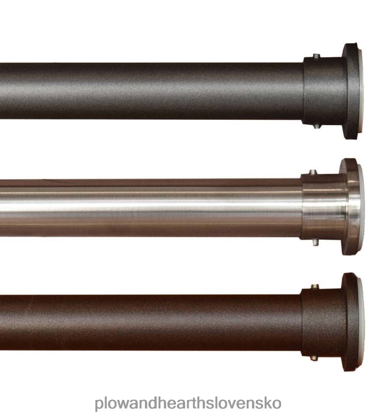 Plow & Hearth súprava napínacích tyčí na závesy z nehrdzavejúcej ocele pre vnútorné a vonkajšie použitie 6P208P2640 domáce potreby