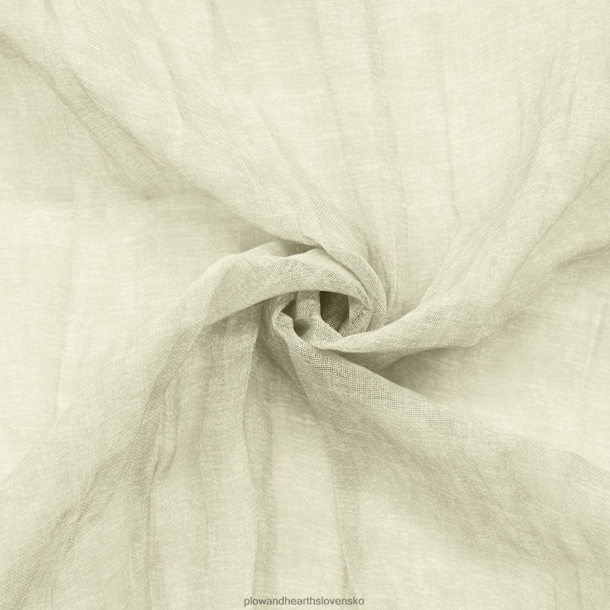 Plow & Hearth Layla zadná záložka/vrecko na prút drvený skladaný priesvitný panel – marhuľa – 52