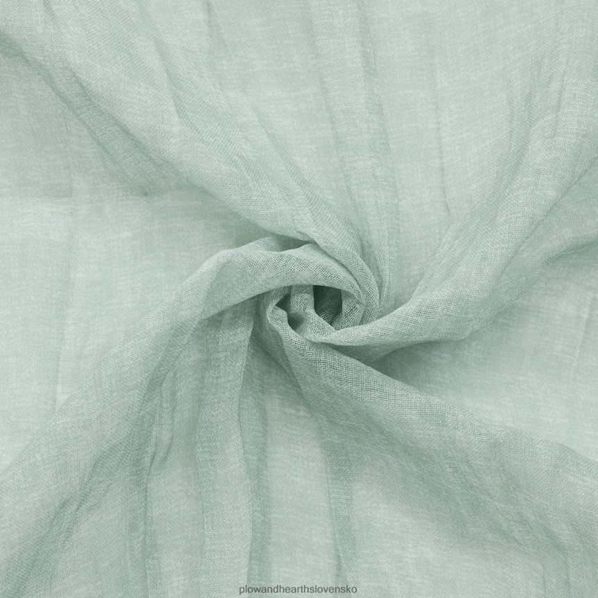 Plow & Hearth Layla zadná záložka/vrecko na prút drvený skladaný priesvitný panel – marhuľa – 52