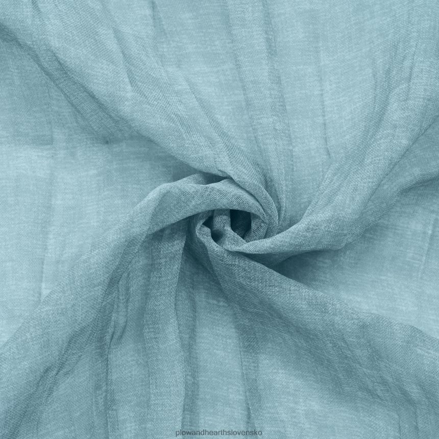 Plow & Hearth Layla zadná záložka/vrecko na prút drvený skladaný priesvitný panel – marhuľa – 52