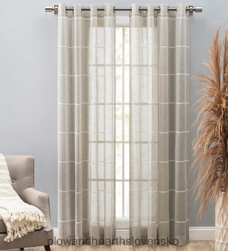 Plow & Hearth horizontálny pruh priechodkový panel 6P208P2613 domáce potreby