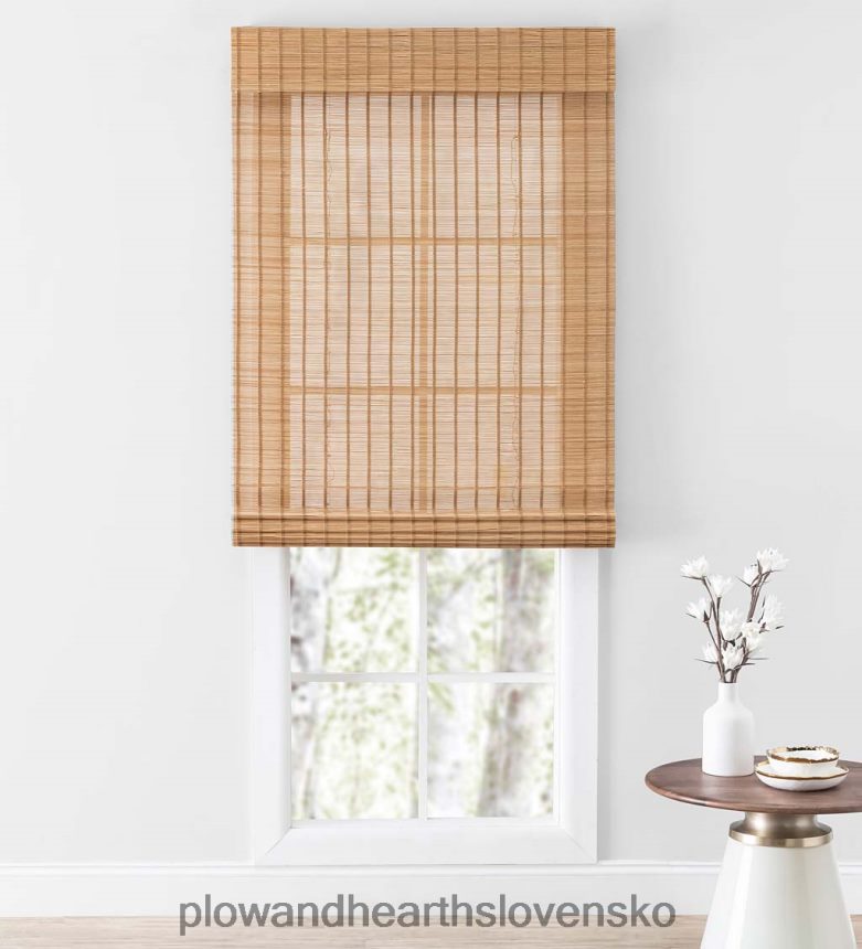 Plow & Hearth kaymanské bambusové okenné tienidlo 6P208P2584 domáce potreby