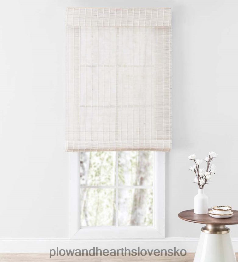 Plow & Hearth kaymanské bambusové okenné tienidlo 6P208P2584 domáce potreby