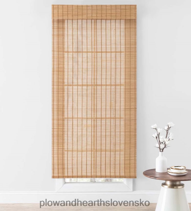 Plow & Hearth kaymanské bambusové okenné tienidlo 6P208P2584 domáce potreby