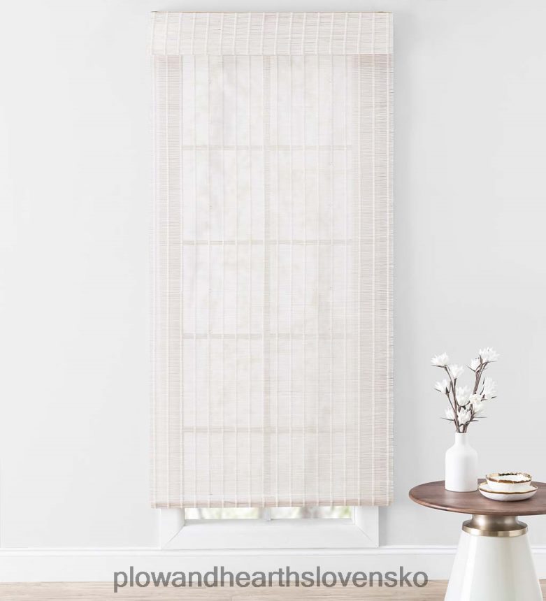 Plow & Hearth kaymanské bambusové okenné tienidlo 6P208P2584 domáce potreby