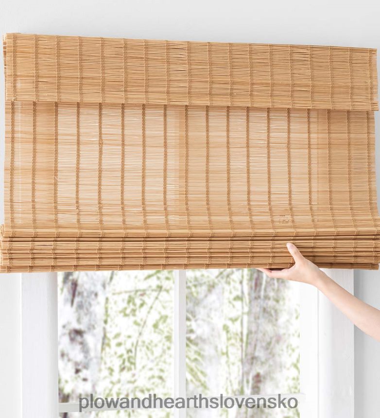 Plow & Hearth kaymanské bambusové okenné tienidlo 6P208P2584 domáce potreby