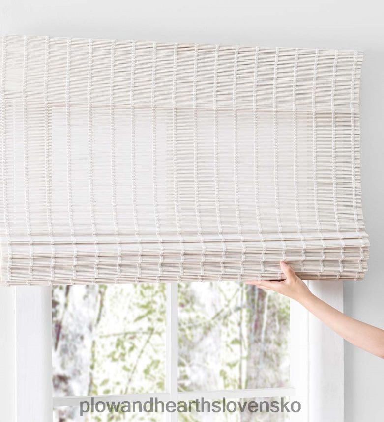 Plow & Hearth kaymanské bambusové okenné tienidlo 6P208P2584 domáce potreby