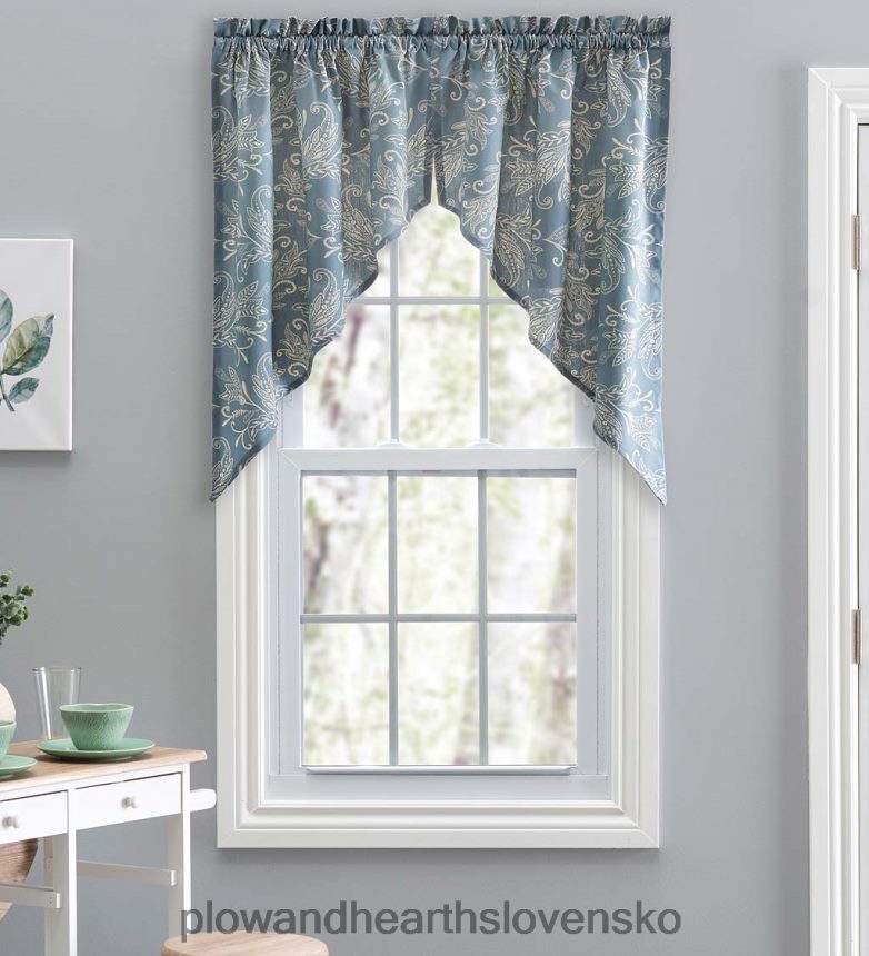 Plow & Hearth lexingtonové listové závesy 6P208P2582 domáce potreby