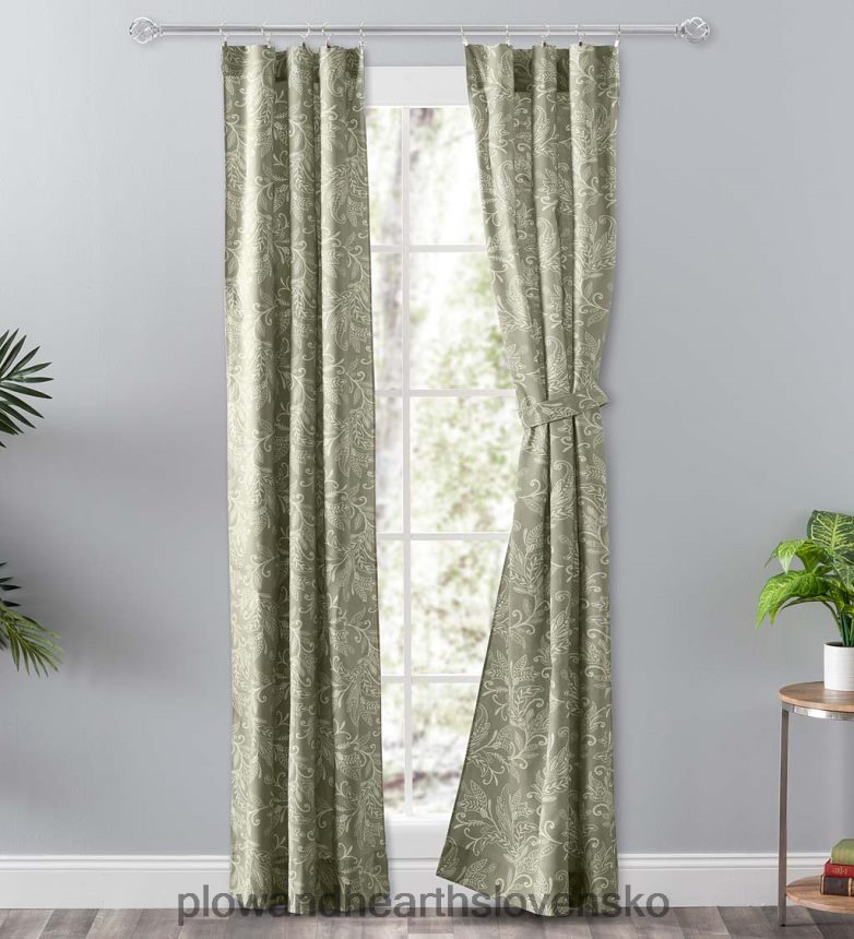 Plow & Hearth lexingtonové listové závesy 6P208P2582 domáce potreby