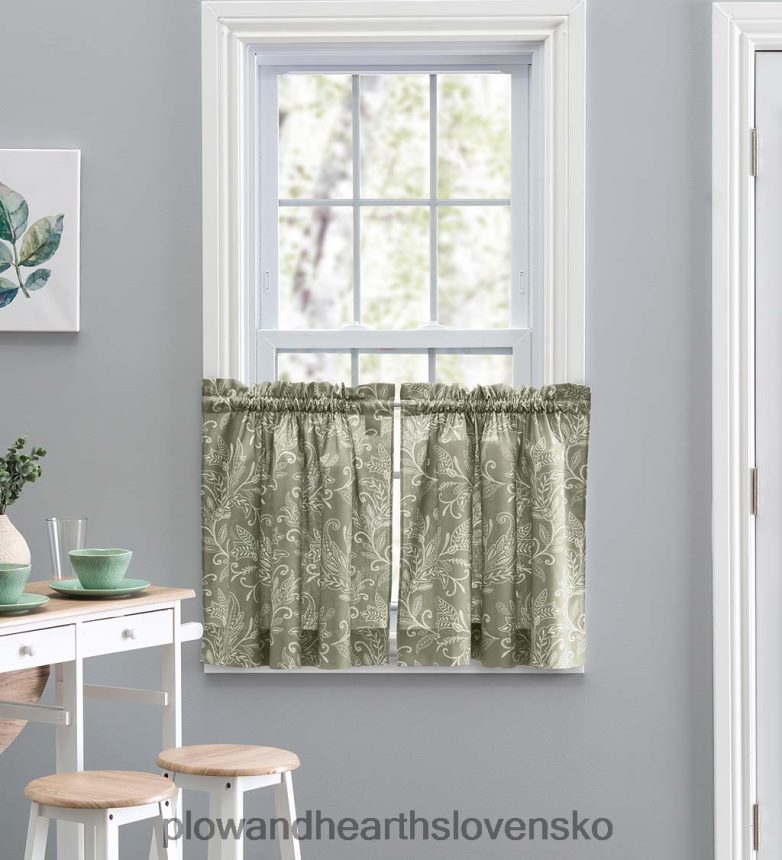 Plow & Hearth lexingtonové listové závesy 6P208P2582 domáce potreby