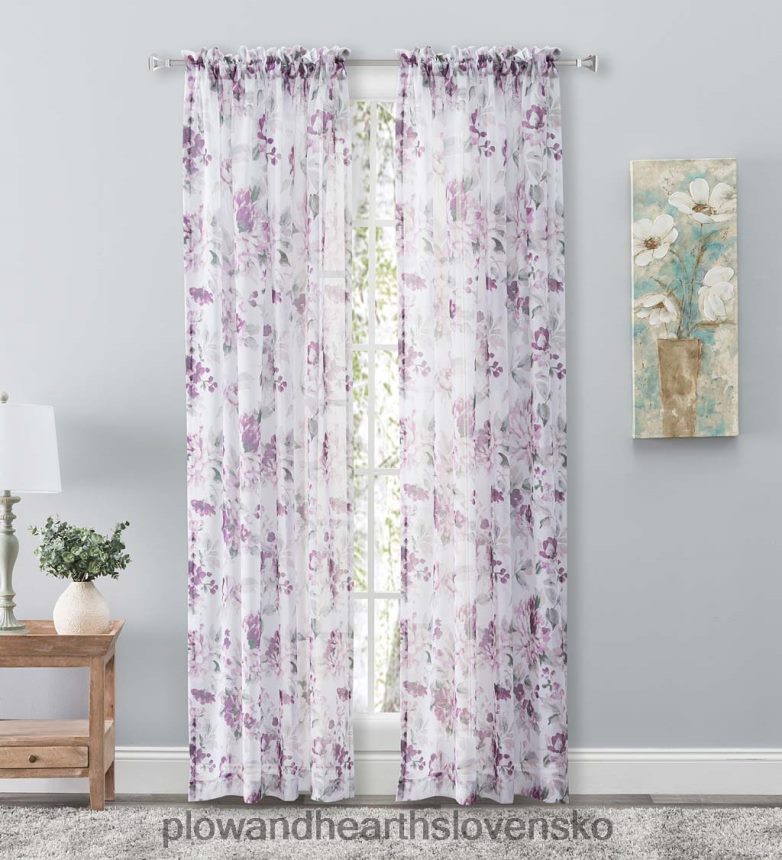 Plow & Hearth náladové priehľadné závesy a drapérie 6P208P2600 domáce potreby
