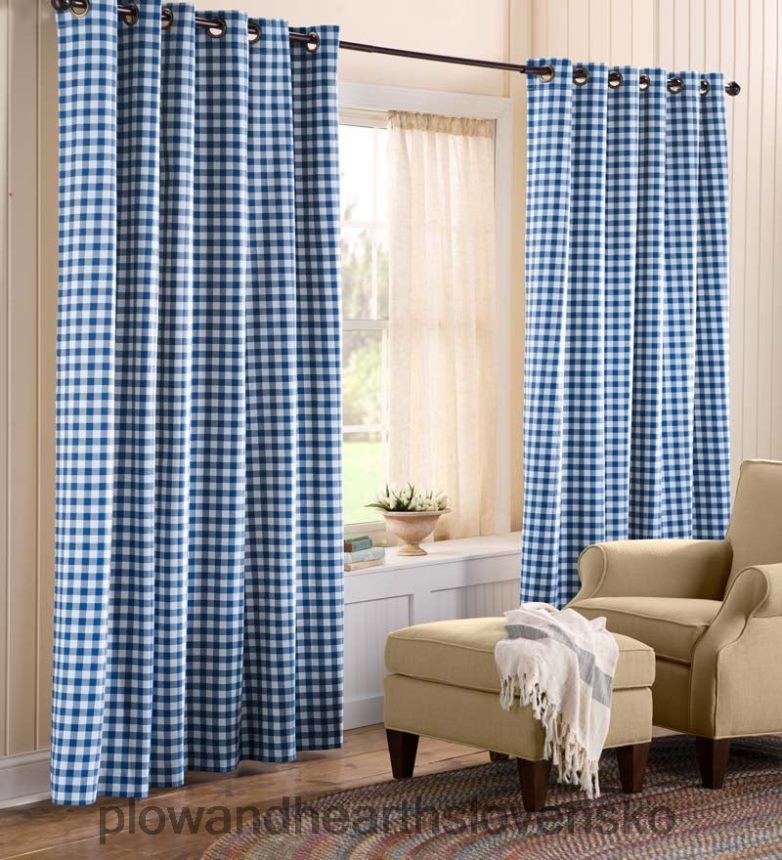 Plow & Hearth páry tepelných, energeticky účinných izolačných závesov s priechodkou a vrchom 6P208P2555 domáce potreby