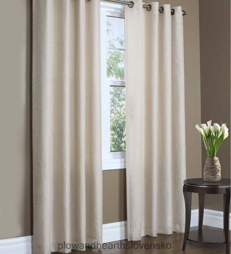 Plow & Hearth voálové panely v európskom štýle vystlané termovojom 6P208P2571 domáce potreby