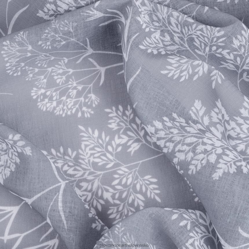 Plow & Hearth wildflower štipka plisované závesy na chrbte 6P208P2572 domáce potreby