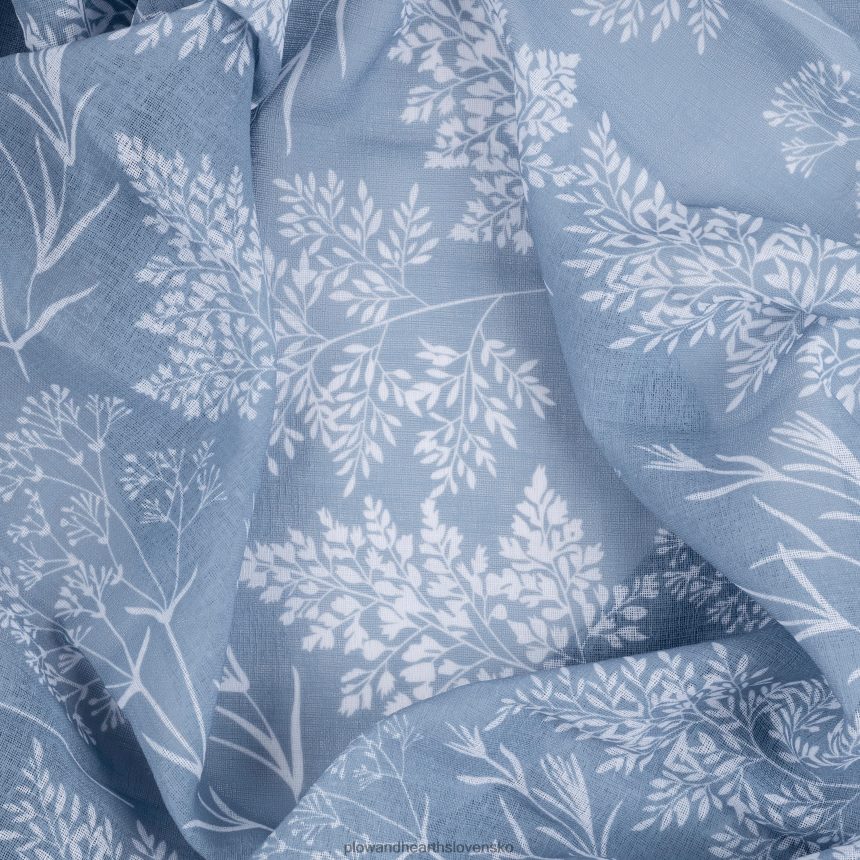 Plow & Hearth wildflower štipka plisované závesy na chrbte 6P208P2572 domáce potreby