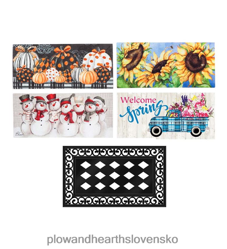 Plow & Hearth Súprava štvorsezónnych podložiek sassafras 6P208P1742 domáce potreby