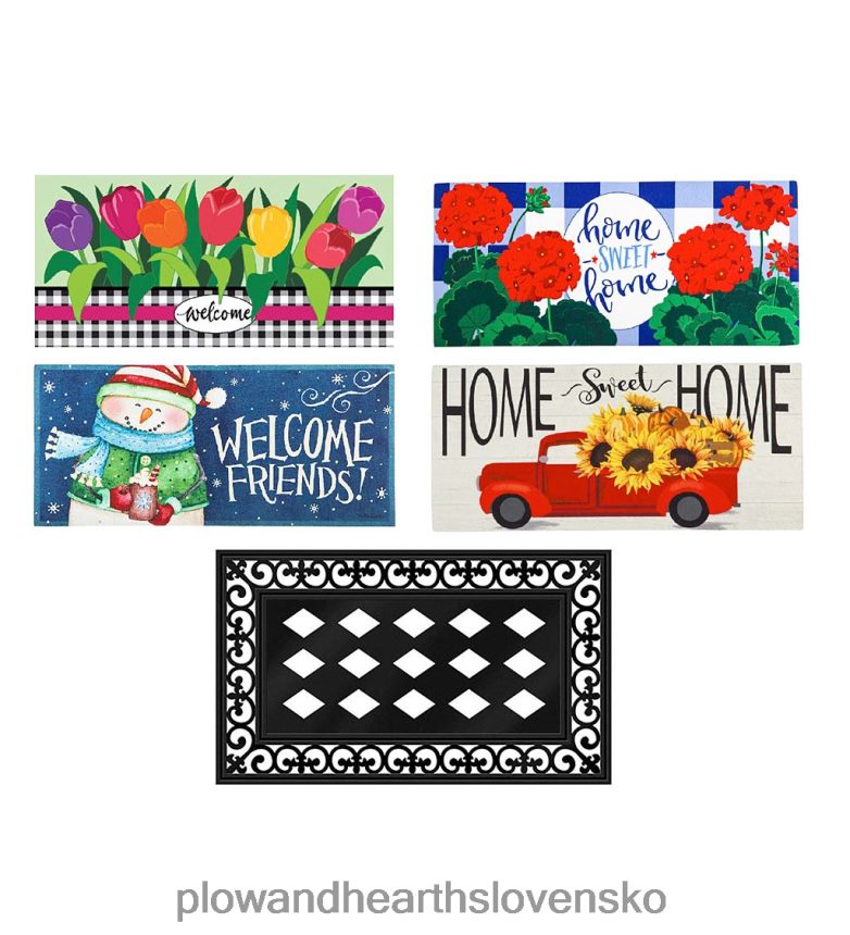 Plow & Hearth súprava podložiek na zmenu ročných období sassafras 6P208P1744 domáce potreby