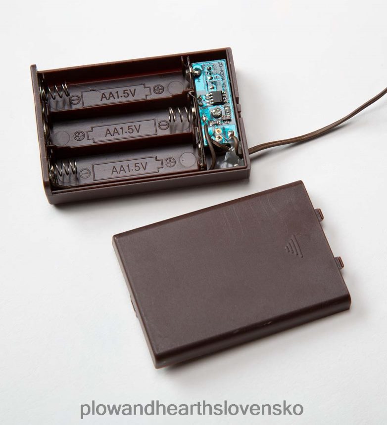 Plow & Hearth Svietiaca prázdninová girlanda na batérie - biela 6P208P1694 domáce potreby