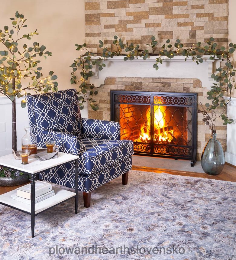 Plow & Hearth vnútorné/vonkajšie elektricky osvetlené eukalypty 6P208P1679 domáce potreby