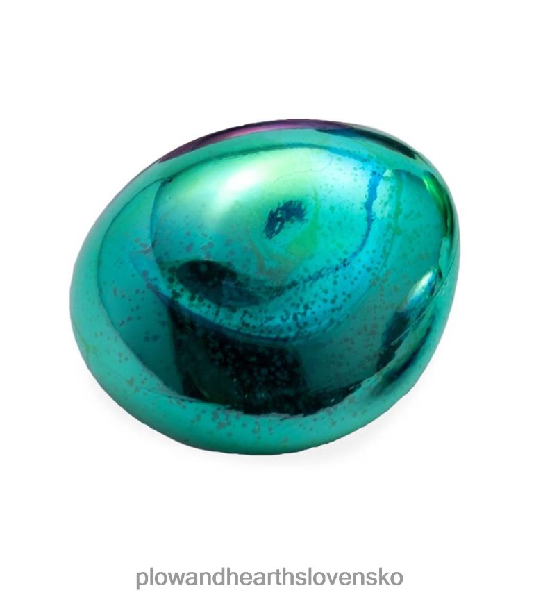 Plow & Hearth osvetlené umelecké sklo ozdobné svietiace záhradné skalky - zelené 6P208P1680 domáce potreby