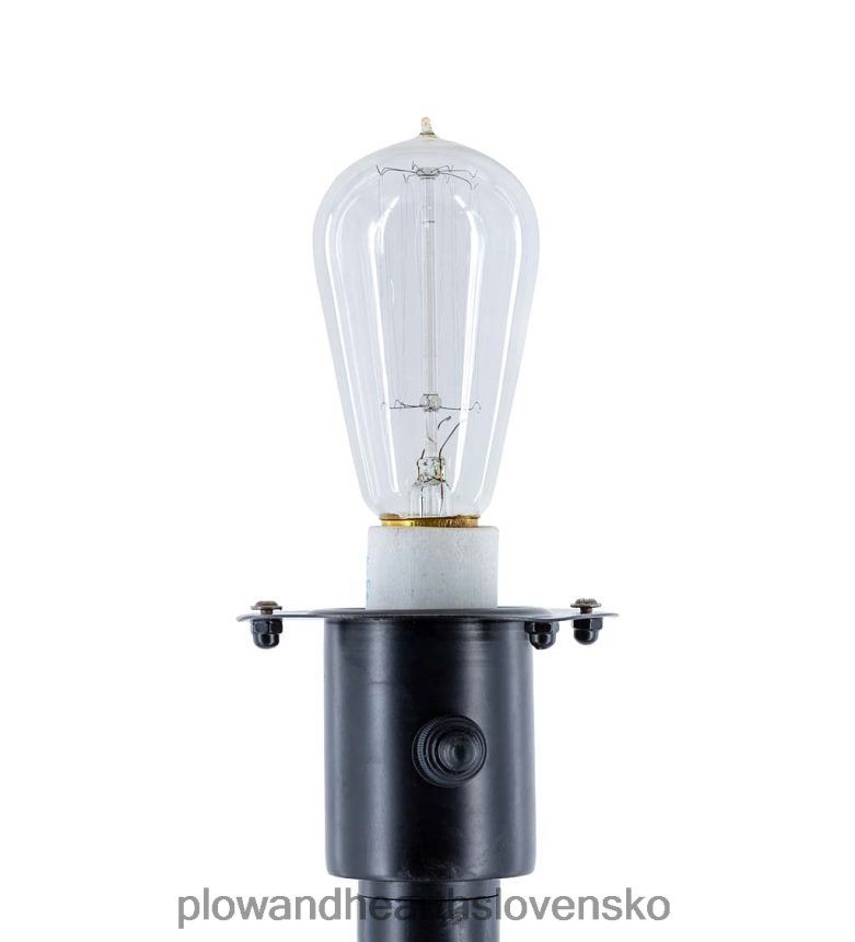 Plow & Hearth Vonkajšia stolná lampa odolná voči poveternostným vplyvom s prúteným tienidlom - hnedá 6P208P1658 domáce potreby