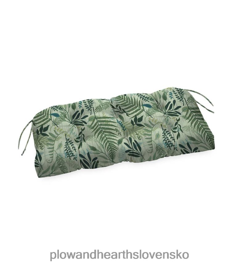 Plow & Hearth klasický vankúš na hojdačku/lavičku so zaväzovaním, 54