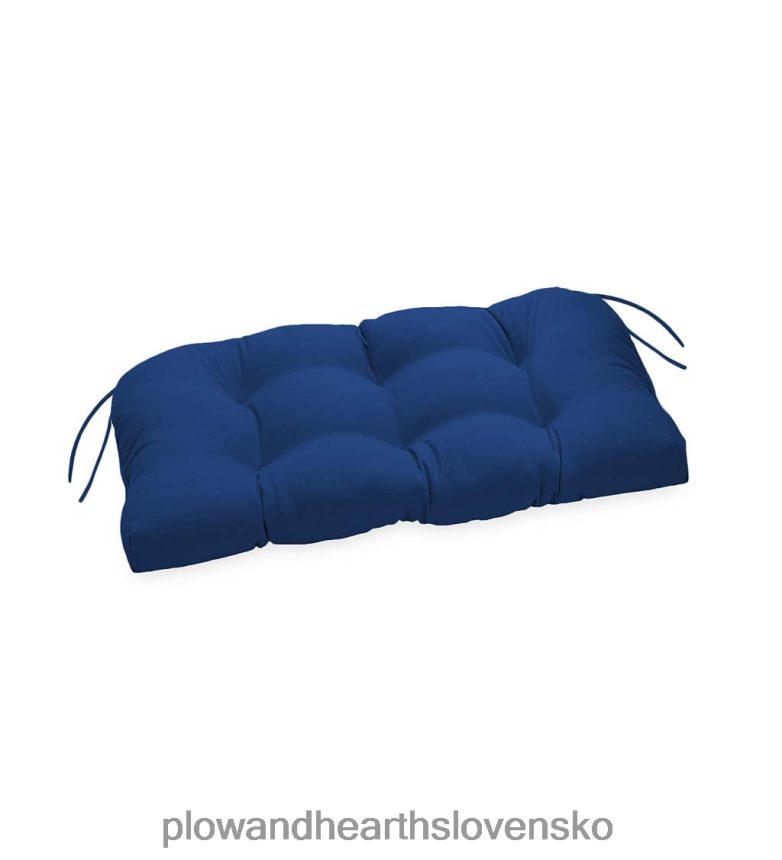 Plow & Hearth klasický vankúš na hojdačku/lavičku so zaväzovaním, 54